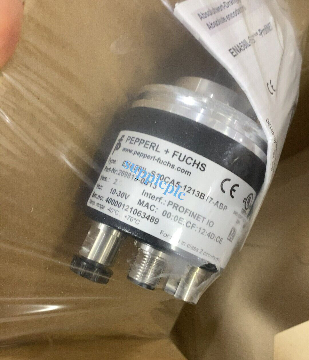 P+F  ENA58IL-S10CA5-1213B17-ABP 269813-0013  ENCODER #F22