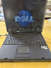 Vtg Dell Inspron 7500 Floppy Black Laptop, Bios Tested Only Read Description 