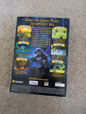 The Hobbit: The Prelude To Lord Of The Rings PC Game NEW