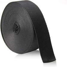 1 Inch Wide 10 Yards Nylon Heavy Duty Webbing 1Inch, Black
