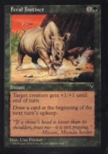 Feral Instinct - Visions: #107, Magic: The Gathering Lp R173