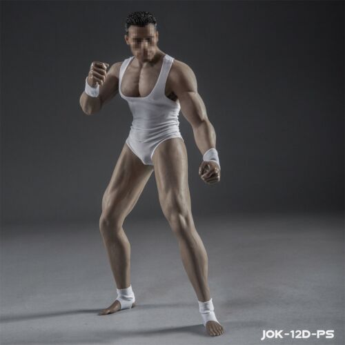 JIAOU DOLL 1/6 Seamless Muscular Male Body for Hot Toys Phicen Kumik Head Sculpt - Picture 1 of 16