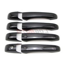 For Chrysler 200 Dodge Durango 2011-21 Door Handle Cover W Smart Carbon Look For Chrysler 200 Dodge Durango 2011-21 Door Handle Cover W Smart Carbon Look