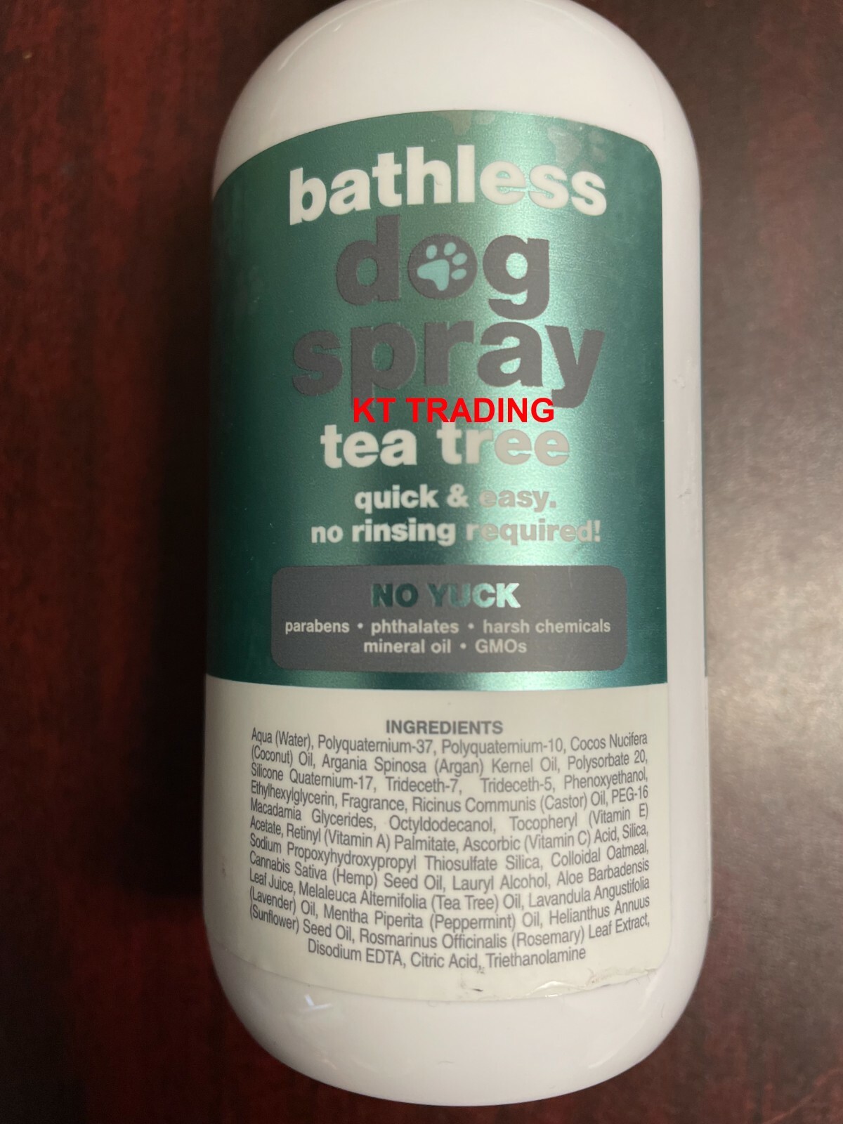 CLEAN FOR ALL CO. TEA TREE OATMEAL BATHLESS DOG SPRAY Deodorize