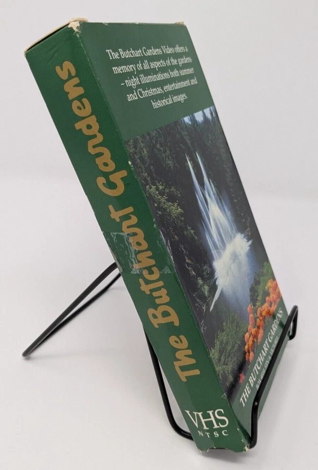 The Butchart Gardens A Video Memory (VHS TESTED 1991) Victoria, Canada 22 mins - Image 2 of 4