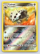 Lairon 66/111 Uncommon Crimson Invasion Pokemon Reverse Holo NM/M