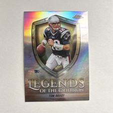 Topps Chrome 2025 Tom Brady Legends of the Gridiron Refractor #LOG-9 Patriots