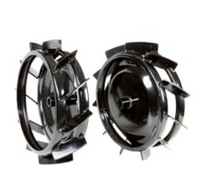 Coppia ruote metalliche 370 mm per motocoltivatore NIBBI BRIK 1- BRIK 3