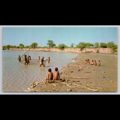 Vintage Postcard Salta Argentina Indios Churupies Unposted Scenic Collectible
