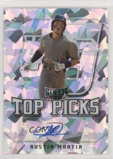 2020 Leaf Metal Draft Top Picks Silver Crystals Austin Martin #TP-AM1 Auto 4t6