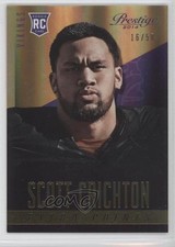 2014 Panini Prestige Rookie Extra Points Gold 16/50 Scott Crichton #281 0v0
