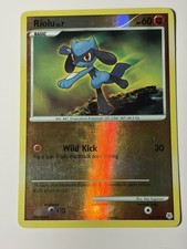 Pokémon Riolu Diamond & Pearl Common Reverse Holo 61/130 60 HP 2007 TCG on eBay