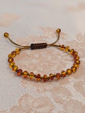 Ladies/ Girl Czech Glass Beaded Autumn Bracelet