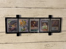 Pokemon Top Loader Magnetic Display 5 Trading Cards UV Protection Wall Mounts