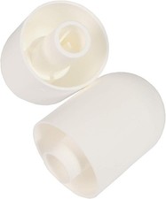Grand-EZ Tall Toilet Bolt Caps -Pair, No Need To Cut The and White
