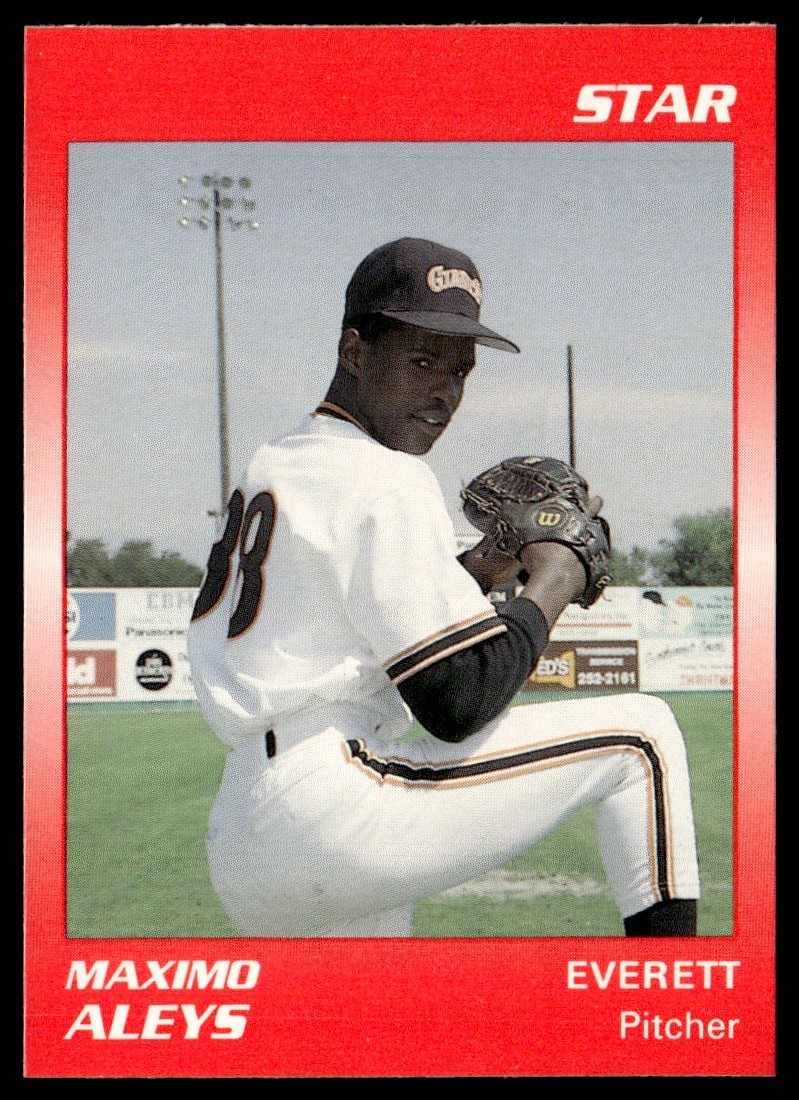 1989 Star Maximo Aleys Everett Giants #187