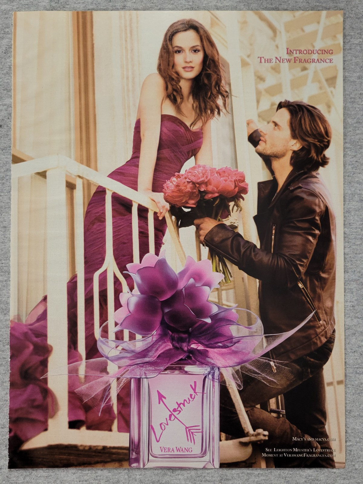 Vera Wang Perfume Lovestruck Floral Advert Vera Wang Lovestruck