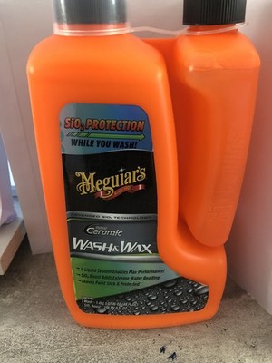 Meguiars Ultimate Wash + Wax  Auto Shampoo Ceramic 2er Set Hybrid Neu SIO2