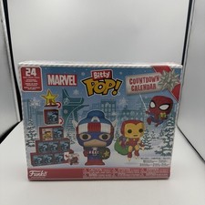 Funko Bitty Pop! Marvel Advent Calendar 24 Mini Figures Holiday Countdown - NEW