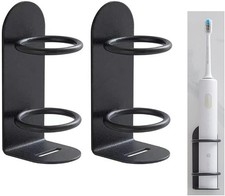 Mighty Eco-Friendly Wall Toothbrush Holder for Bathroom - No Drilling