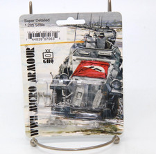 GHQ Micro Armour 1/285 UK-63 17 pd. ATG w/Crusader Sealed Package