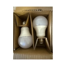 Amazon Basics A19 LED Light Bulbs 60 Watt Equivalent, Soft White (2700K),... 