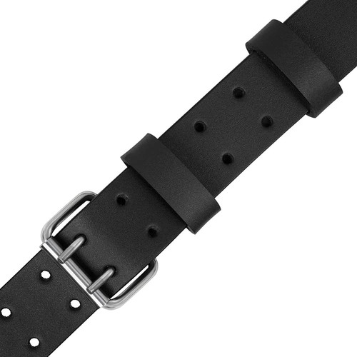 Double Prong Leather Work Belts for Men | 38mm Wide | Heavy Duty | Real Leath... - Picture 4 of 7