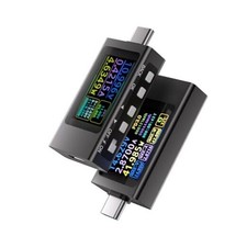 USB C Tester Power Meter DC 3.3-36V 0-12A Digital Voltmeter Type C Voltage and