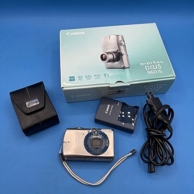 Canon PowerShot SD950 IS Digital ELPH 12.1MP TESTED WORKING IN ORIGINAL BOX