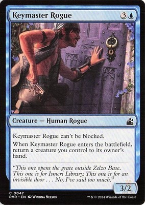 Keymaster Rogue 47 Ravnica Remastered Common Magic: The Gathering NM