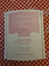 Classic STAMPIN Pad Sealed Never Used Smoke  Pet Free Home 'MAUVE MIST'