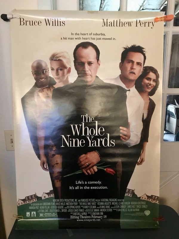 The Whole Nine Yards Original Movie Poster-Bruce Willis-Matthew Perry