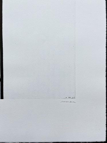 PIET MONDRIAN - Composition with red and grey - signed, 100/200, 50x66 cm - Picture 4 of 5