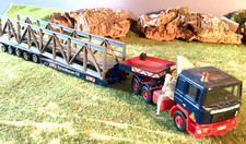 Kibri Umbau Schwertransport Brücke Spedition Schmidbauer MAN Zugmaschine 1:87 H0