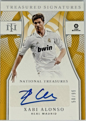 Xabi Alonso - Chronicles National Treasures 2021-22 Auto 50/99