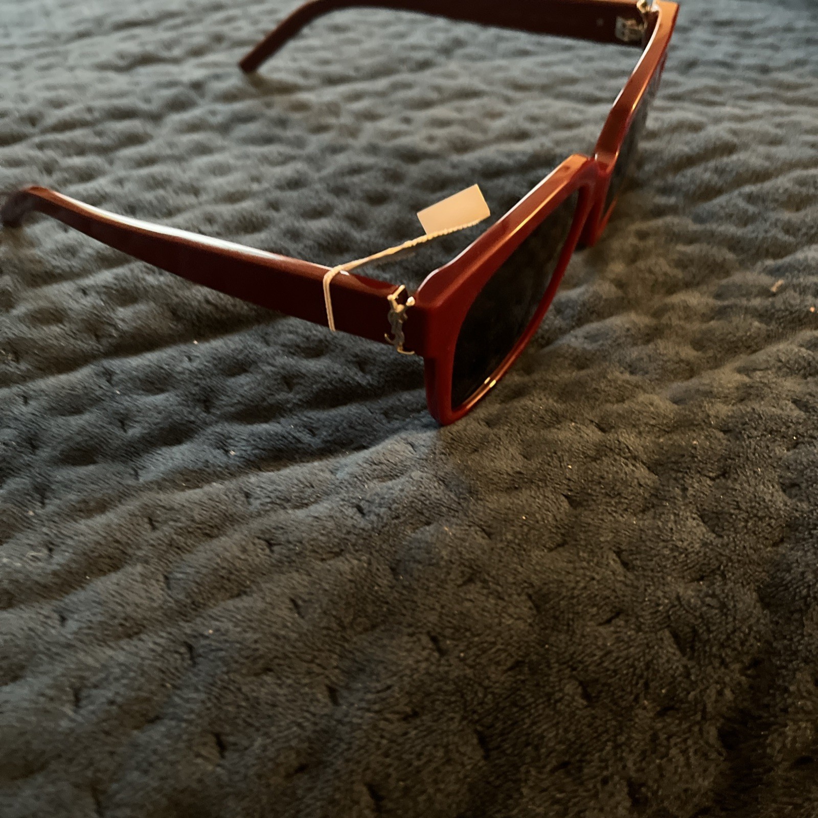 SAINT LAURENT Occhiali da sole Ysl autentici. Borgogna Slm40 006 nuova. Senza custodia. 350 vendita al dettaglio