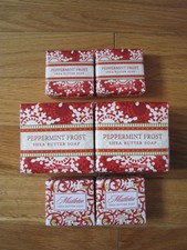 Greenwich Bay Trading Co Shea Butter Spa Soap Set - Peppermint Frost Mistletoe