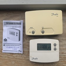 Danfoss TP5000+RF and RX1 Programmable Wireless Thermostat Set