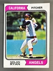 Topps 1974 Nolan Ryan #20 California Angels MLB Baseball Card