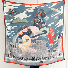 70 Cashmere 30 Silk Bandana 53'' Shawl knight Print Scarf Neckerchief Wrap new