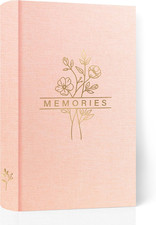 Photo Album 4X6 300 Photos with Writing Area, 300 Pockets Picture Album, Linen F