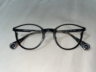WOOW Paris Be Safe 2 8496 54mm Black Men's Eyeglasses Frame 47-21-145 France