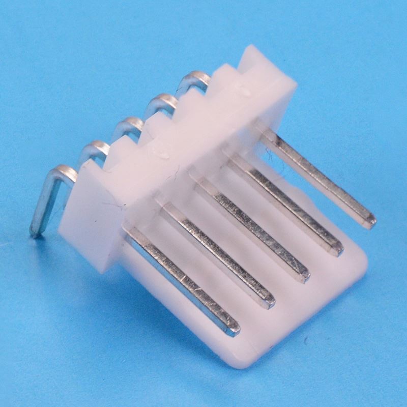 100 x 5-Way Right Angle PCB Header 2.54mm Connector