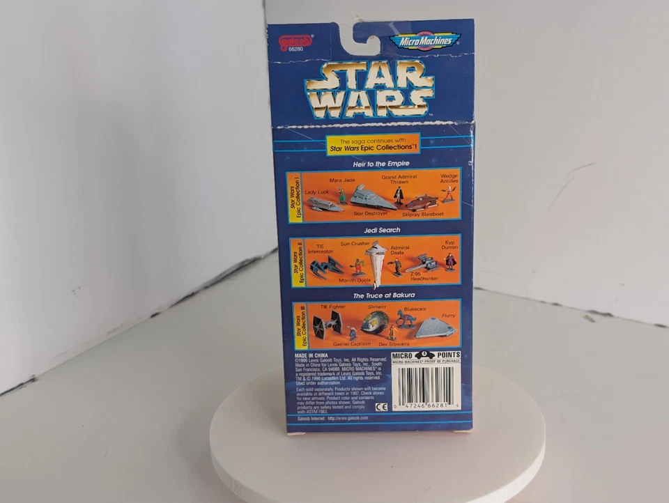 Micro Máquinas Star Wars - Búsqueda Jedi, Heredero del Imperio, Bakura lote de 3 Nuevo en caja Foto 2 de 4