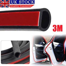 3Meters Big D-shape Truck Car Door Window Rubber Seal Strip Weatherstrip Trim UK