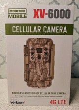 Moultrie Mobile XV-6000 4G LTE Cellular HUNTING 16MP TRAIL VERIZON .09 TRIGGER