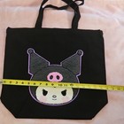 Sanrio Kuromi Black/Purple Tote Bag With Two Back Pockets — photo 4