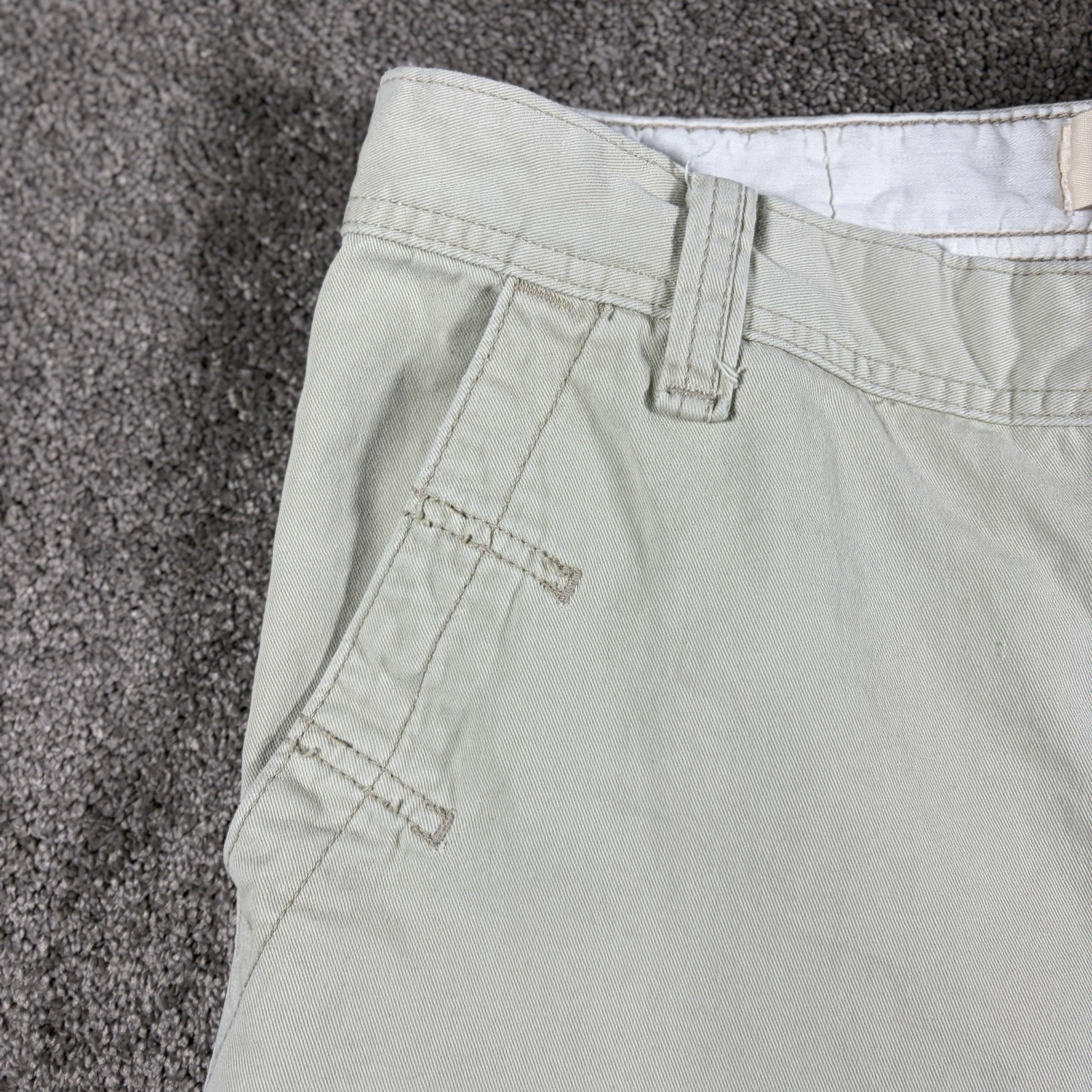 Vintage Levi's Y2K Cargo Pants Mens 33x34 Khaki Loose Straight Utility Workwear thumbnail 8