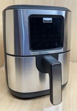 bella PRO - 4-qt. Touchscreen Slim Air Fryer - Stainless Steel