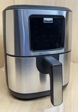 bella PRO - 4-qt. Touchscreen Slim Air Fryer - Stainless Steel
